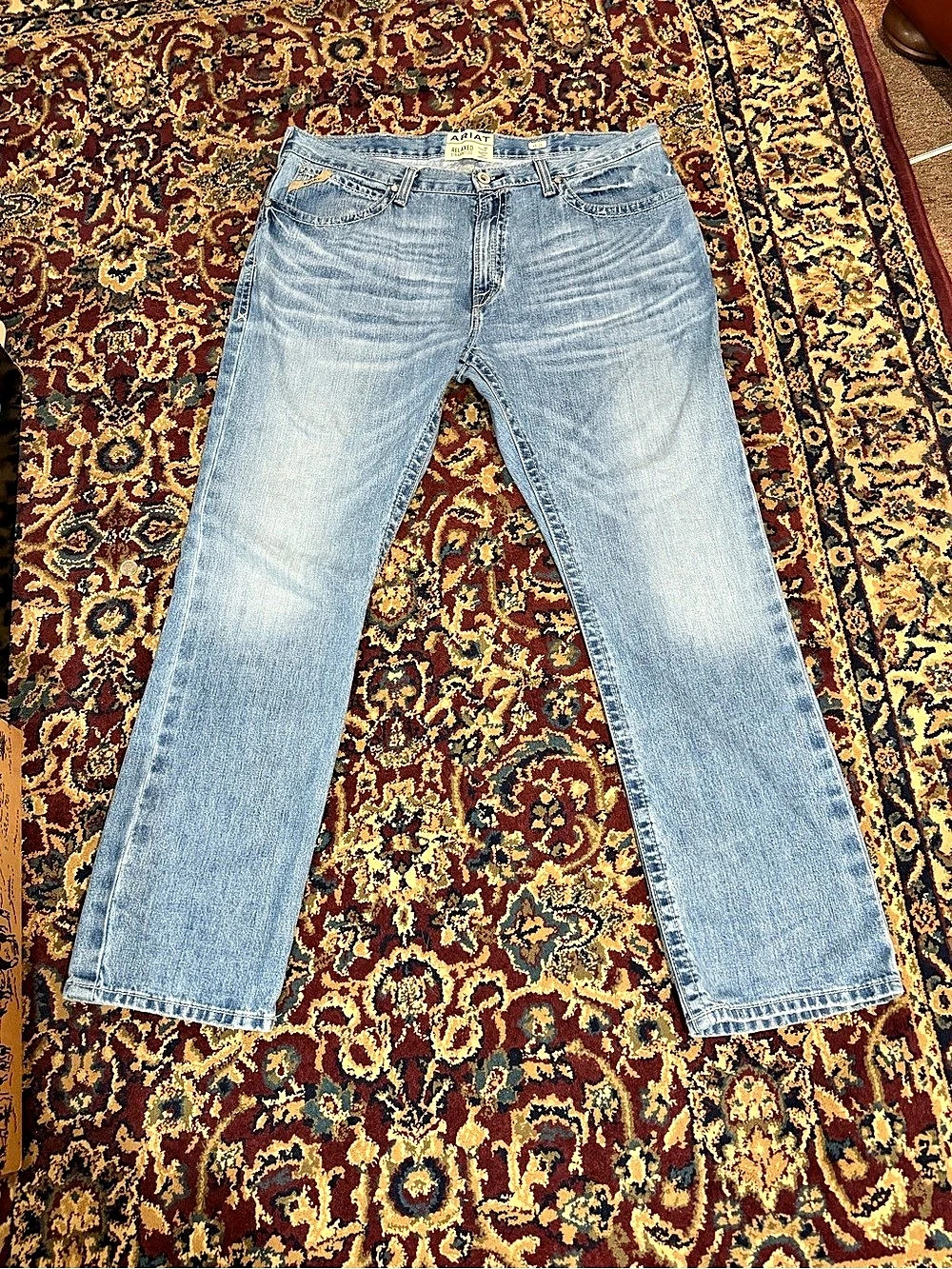 Ariat M4 Relaxed Straight Leg Jeans Medium Blue